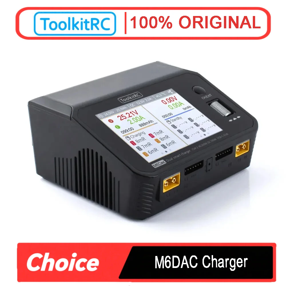 ToolkitRC M6DAC Dual Channel 7 - Toolkitrc M6Dac Smart Charger ulasan dan harga