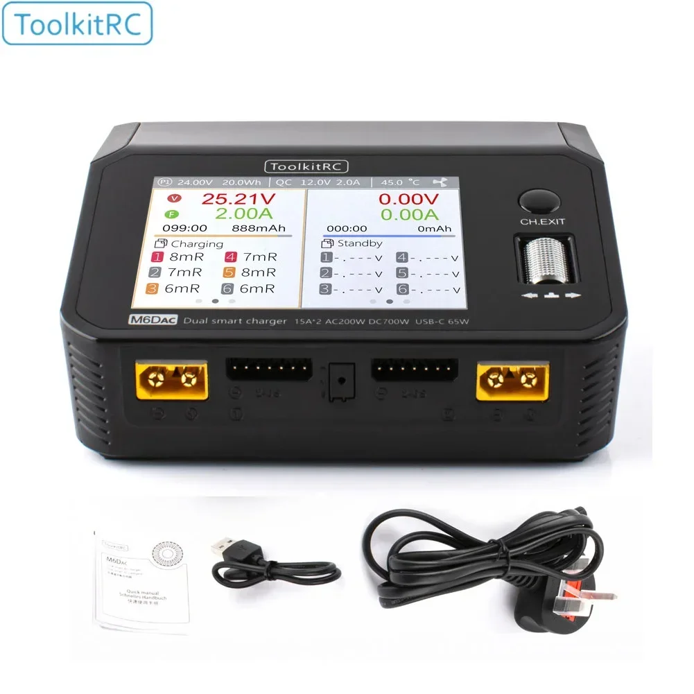 ToolkitRC M6DAC Dual Channel 7 - Toolkitrc M6Dac Smart Charger ulasan dan harga